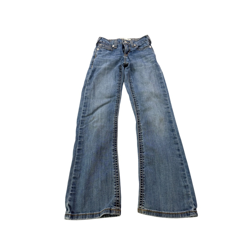 Ariat REAL Bootcut Jeans Kids 10 Blue Western Cowgirl Riding Denim Country Ranch